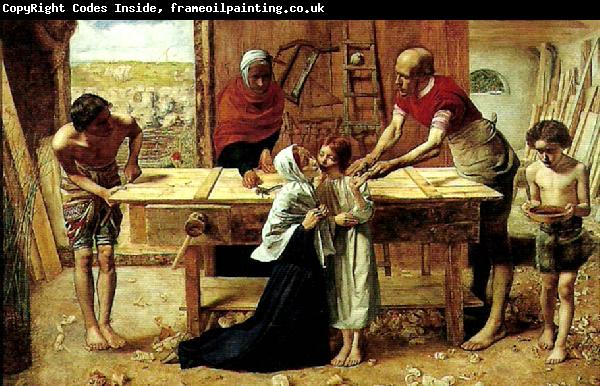 Sir John Everett Millais christ in the house of his parents